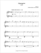 Alpenglow piano sheet music cover